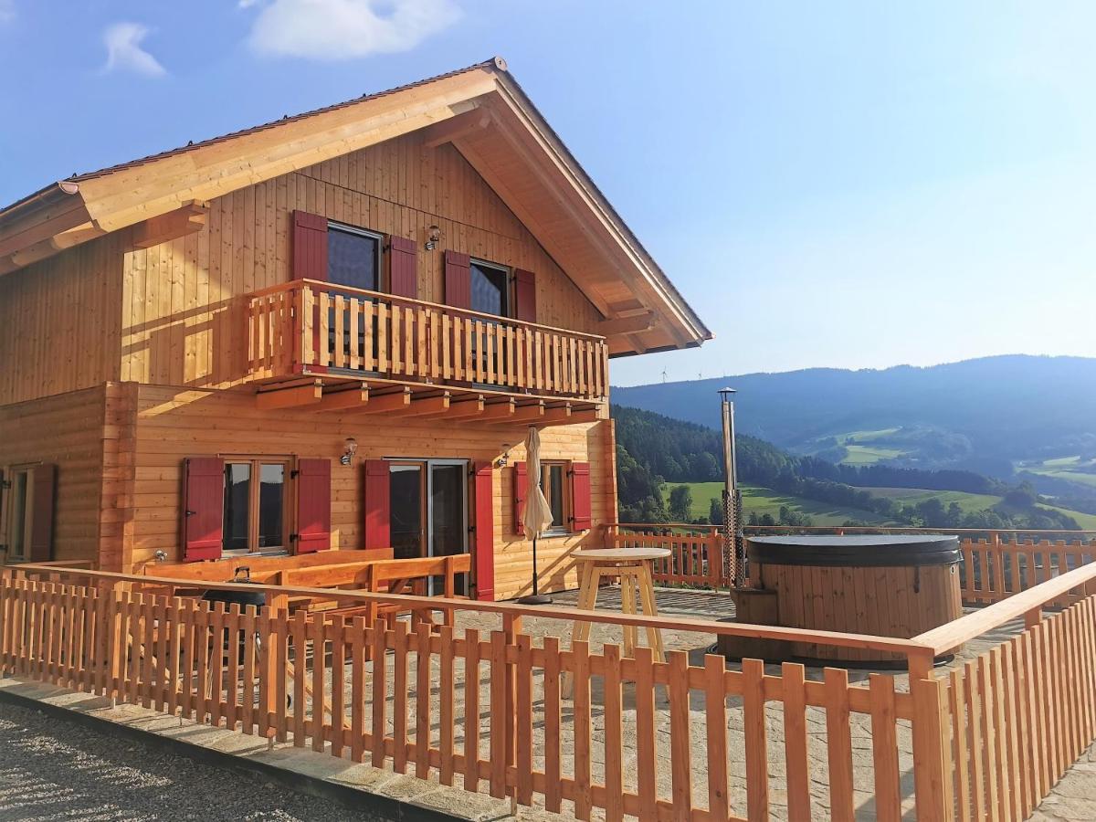 Bergchalet Am Waldrand - Pool, Sauna & Kamin Pöllauberg Esterno foto